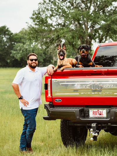 Zach, Owner of Royal Dog Ranch